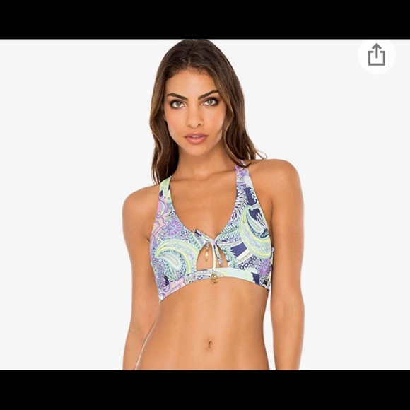 NWT**Luli Fama 3 pc Matching Set- coverup and bikini - Picture 4 of 13